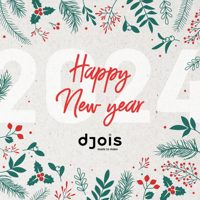 The DJOIS team wishes you a happy new year 2024.🎆