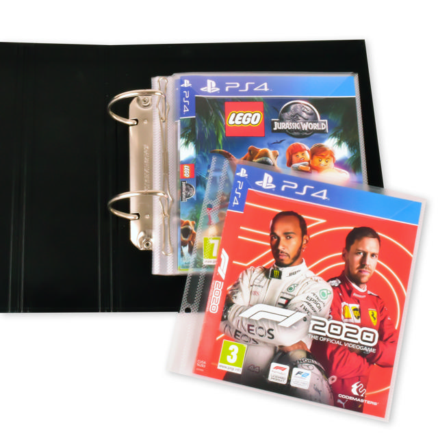 PS4 Sleeves with Binder Holes