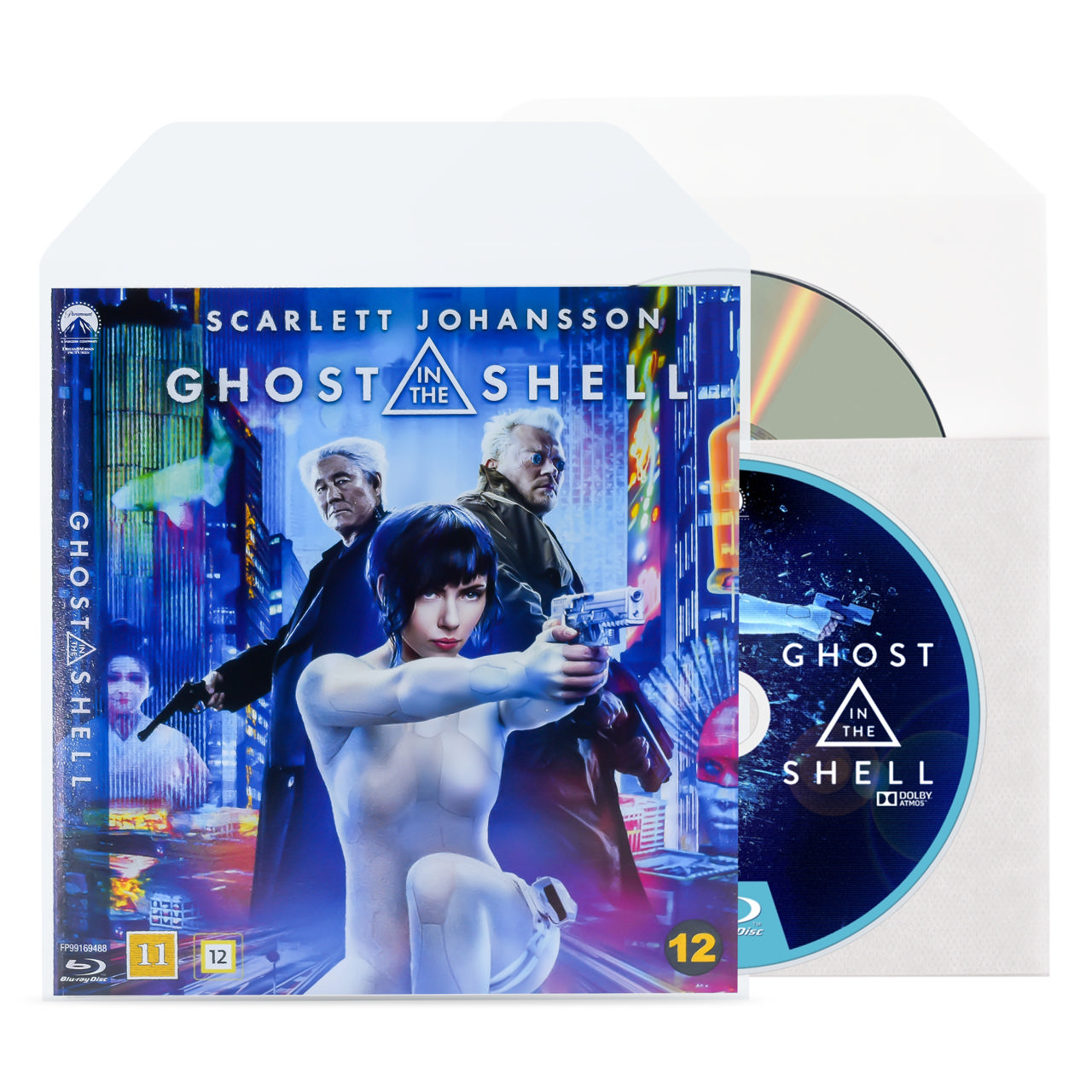 Yksittäiset / kaksinkertaiset Blu-Ray-hylsyt huovalla