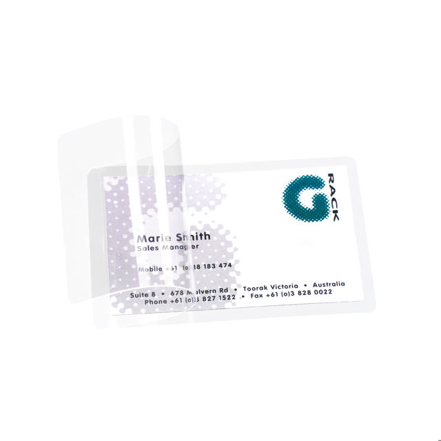 Itsekiinnittyvä kortti, 54 x 86 mm