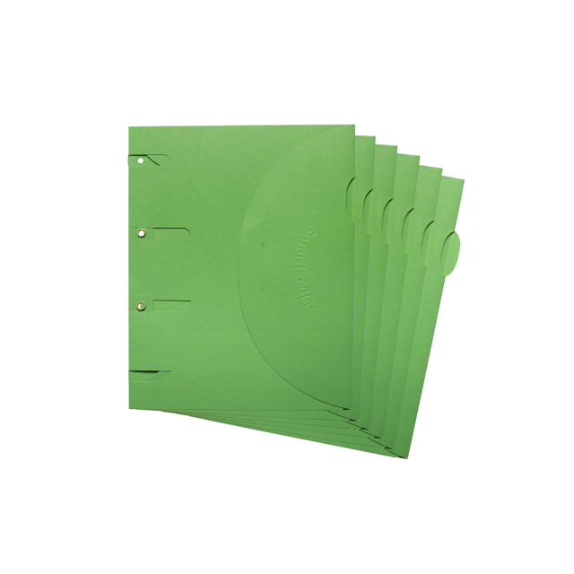 Smartfolder rei'itetty kansio, välilehdellä, A4