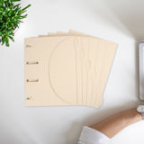 Tree-Free Smartfolder rei'itetty kansio, välilehdellä, A4