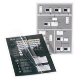 Itsekiinnittyvä kortti, A5