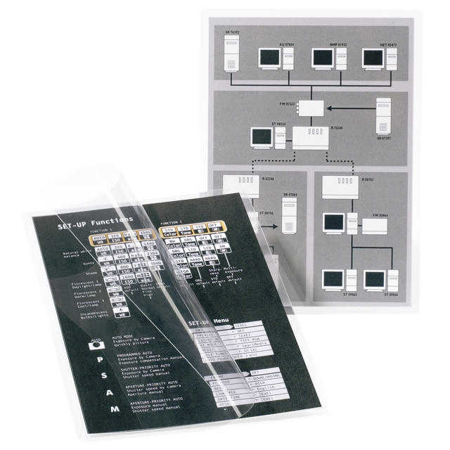 Itsekiinnittyvä kortti, A5