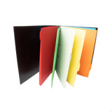 Smartfolder rei'itetty kansio, välilehdellä, A4