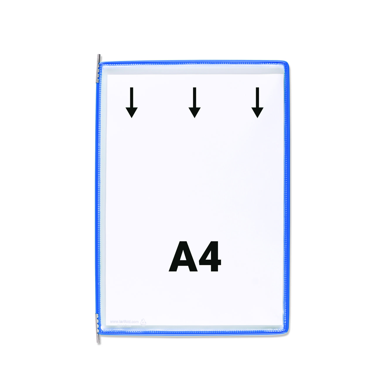 Tarifold-kääntötasku, A4, PP, pystysuora