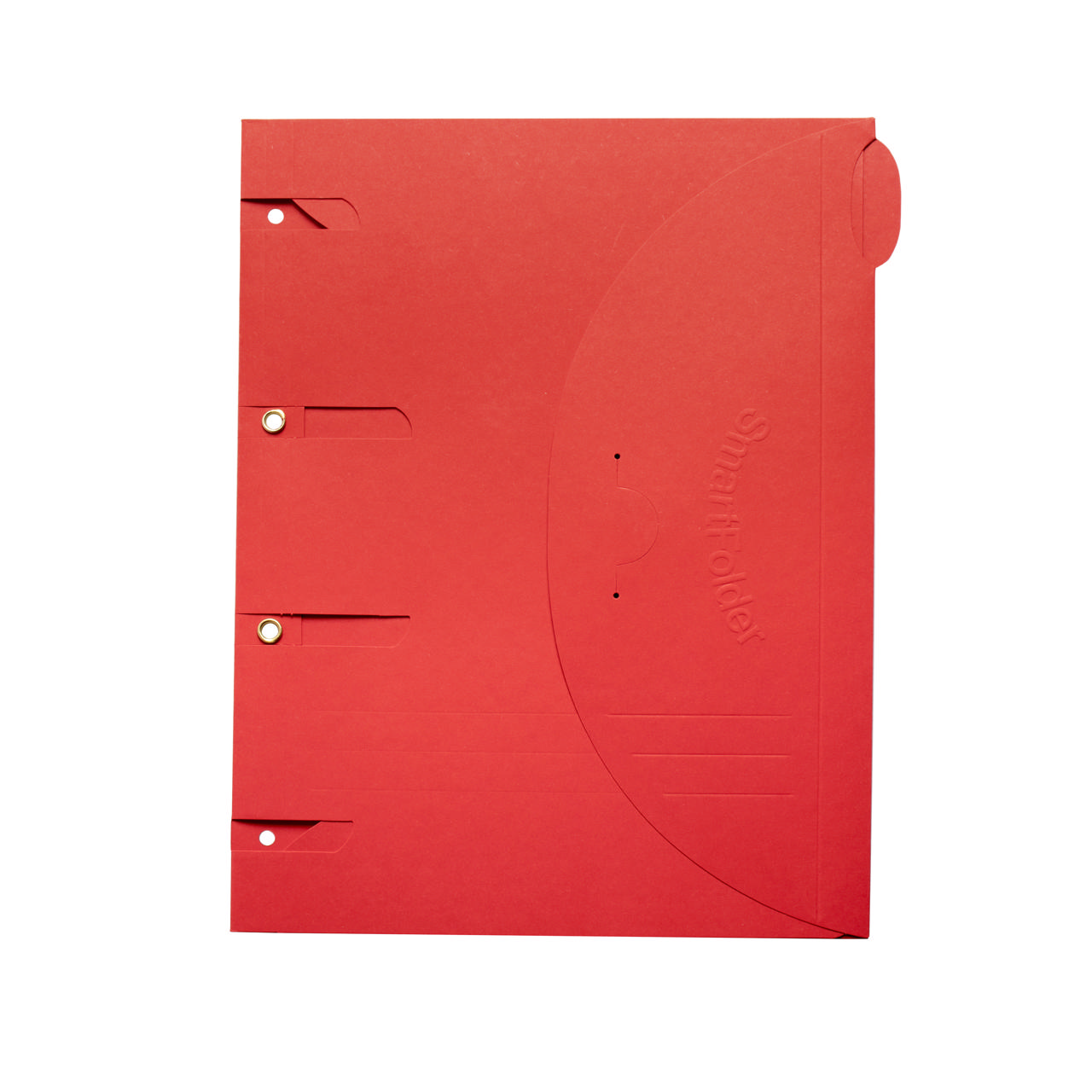 Smartfolder rei'itetty kansio, välilehdellä, A4
