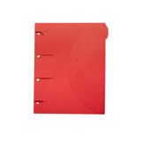Smartfolder rei'itetty kansio, välilehdellä, A4