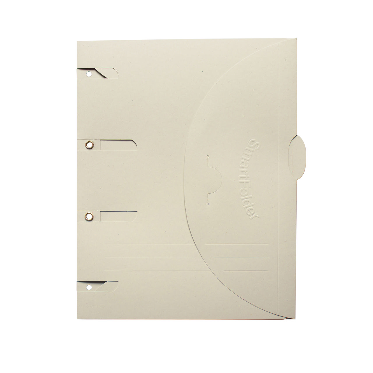 Smartfolder rei'itetty kansio, välilehdellä, A4