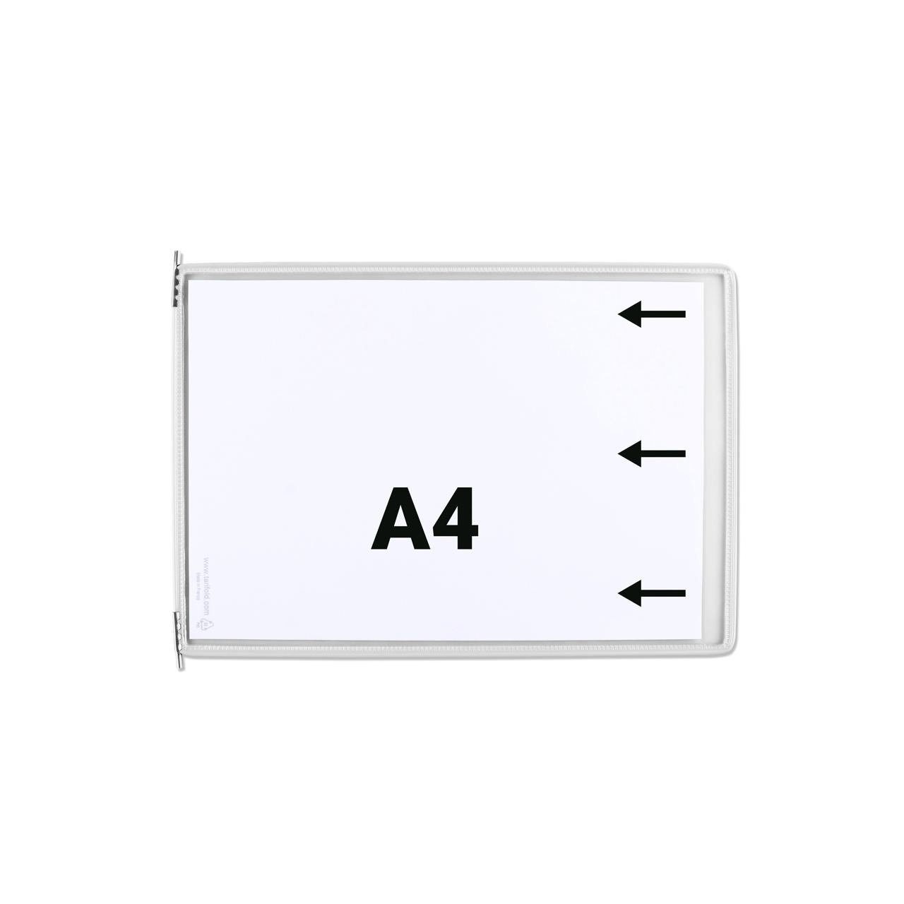 Tarifold-kääntötasku, A4, vaaka, oikeanpuoleinen täyttö
