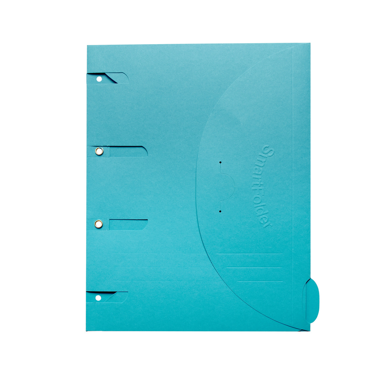 Smartfolder rei'itetty kansio, välilehdellä, A4