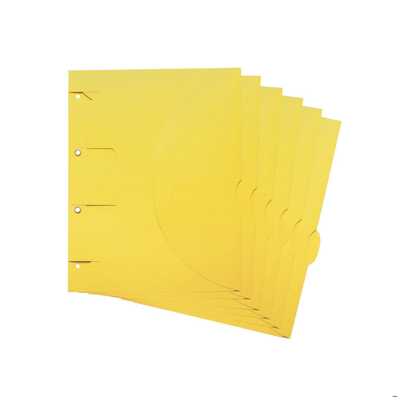 Smartfolder rei'itetty kansio, välilehdellä, A4
