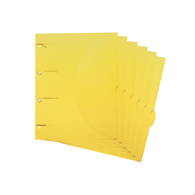Smartfolder rei'itetty kansio, välilehdellä, A4
