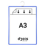 Tarifold-tasku koukulla, A3, pystysuora