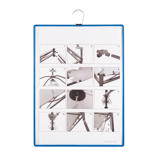 Tarifold-tasku koukulla, A3, pystysuora