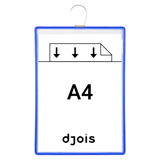 Tarifold-taskut koukulla, A4, pystysuora
