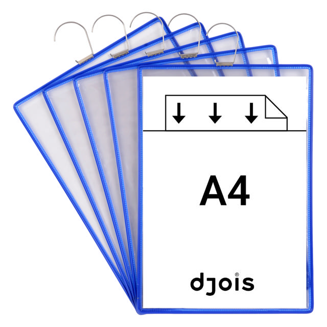 Tarifold-taskut koukulla, A4, pystysuora