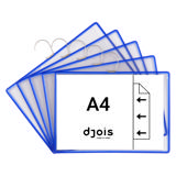 Tarifold-taskut koukulla, A4, vaaka-asento