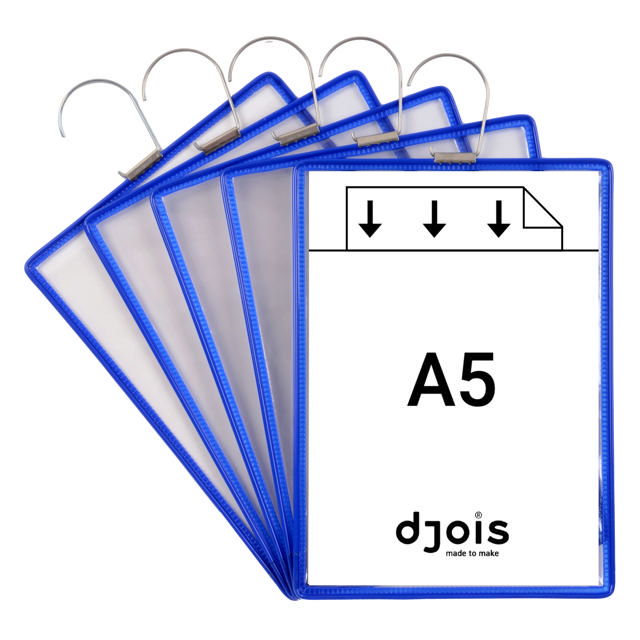 Tarifold-taskut koukulla, A5, pystysuora