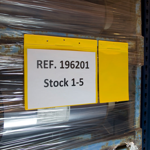 Magneettinen logistiikkatasku, A4, pystysuora