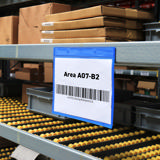 Magneettinen logistiikkatasku, A4, vaaka-asento