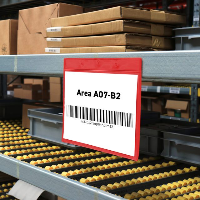 Magneettinen logistiikkatasku, A4, vaaka-asento