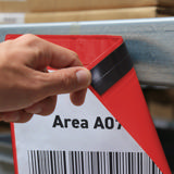 Magneettinen logistiikkatasku, A4, vaaka-asento