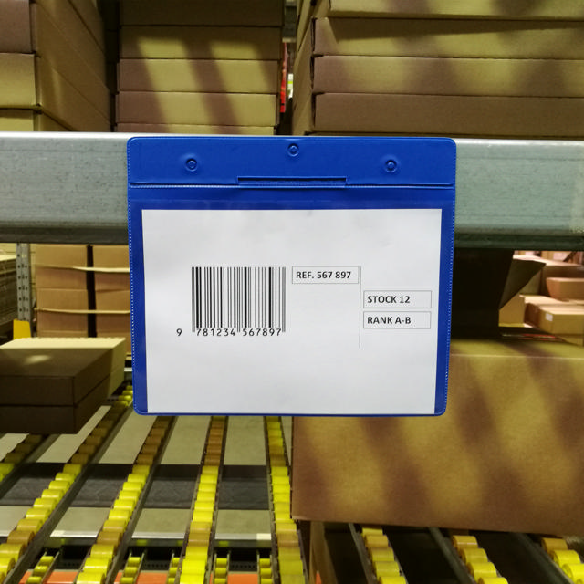 Magneettinen logistiikkatasku, A5, vaaka-asento
