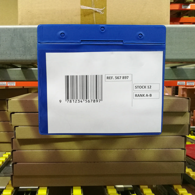 Magneettinen logistiikkatasku, A5, vaaka-asento