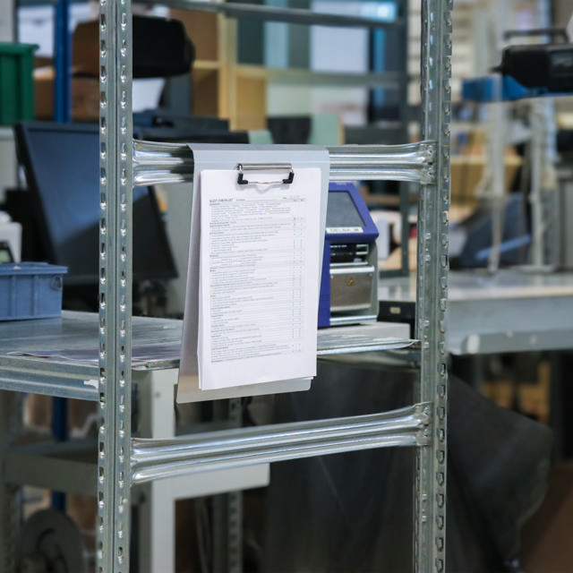 Ripustettava leikepöytä, alumiini, A4, pystysuora