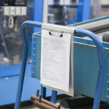 Ripustettava leikepöytä, alumiini, A4, pystysuora