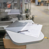 Leikepöytä, läppä, alumiini, A4, pysty