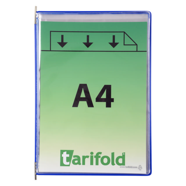 Tarifold Foldfive kääntyvä tasku, A4, pystysuora,