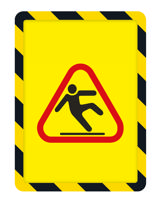 Magneto Safety -magneettikehysnäyttötasku, A4