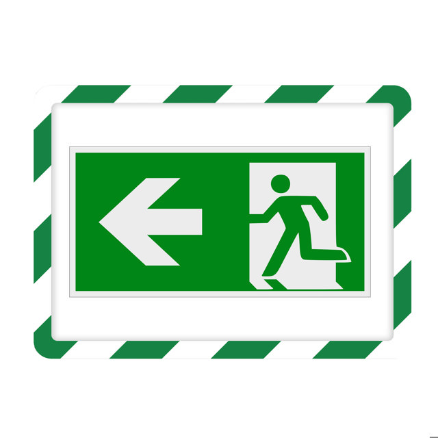 Magneto Safety -magneettikehysnäyttötasku, A4