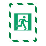 Magneto Safety -magneettikehysnäyttötasku, A4