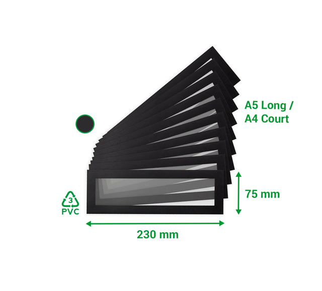 Magneto Pro magneettiset otsikot, A5 pitkä / A4 lyhyt
