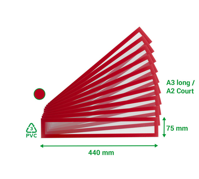Magneto Pro magneettiset otsikot, A3 pitkä / A2 lyhyt