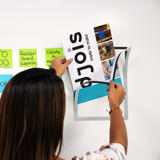 Magneto Pro itseliimautuva näyttökehys, A4, PP