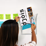 Magneto Pro magneettinen näyttökehys, A4, PP