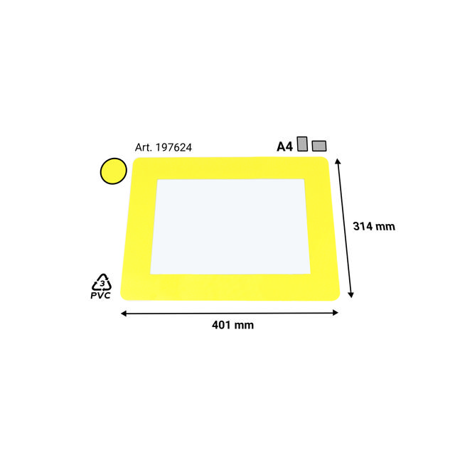 Itsekiinnittyvä lattia-alusta, A4