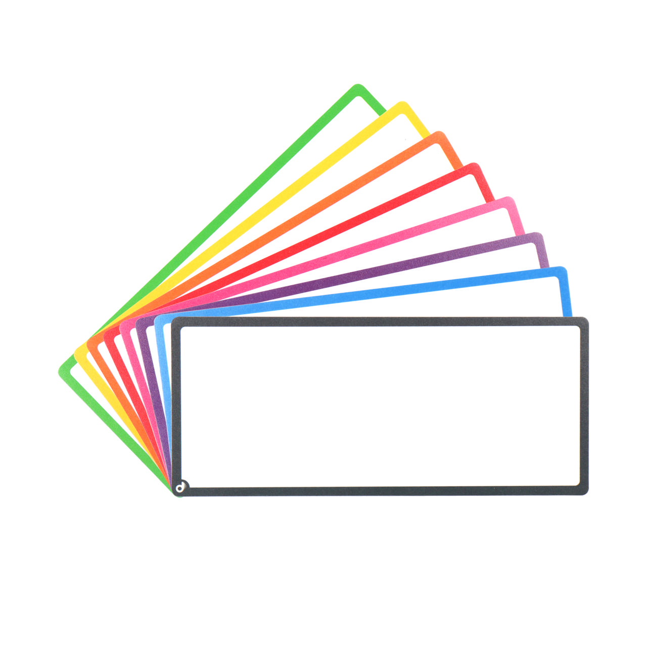 Magneettista otsikkokorttia, tyhjiä, 175 x 75 mm