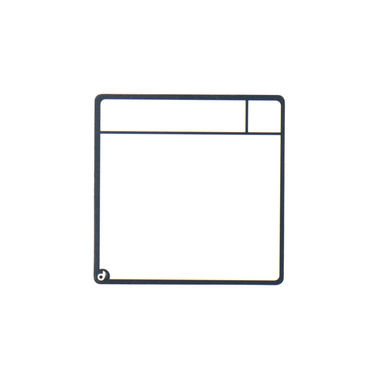 Magneettista tehtäväkorttia, S, 75 x 75 mm