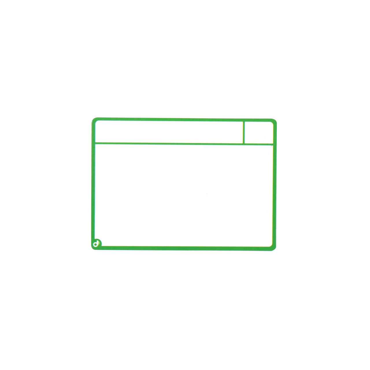 Magneettista tehtäväkorttia, M, 105 x 75 mm