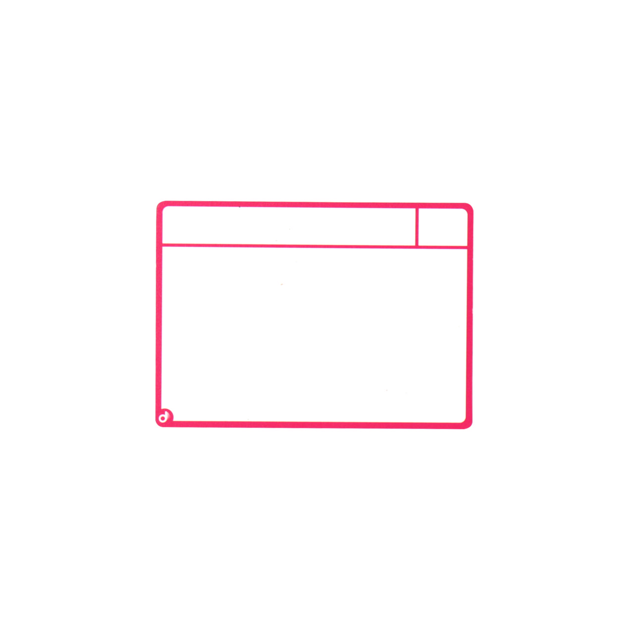 Magneettista tehtäväkorttia, M, 105 x 75 mm