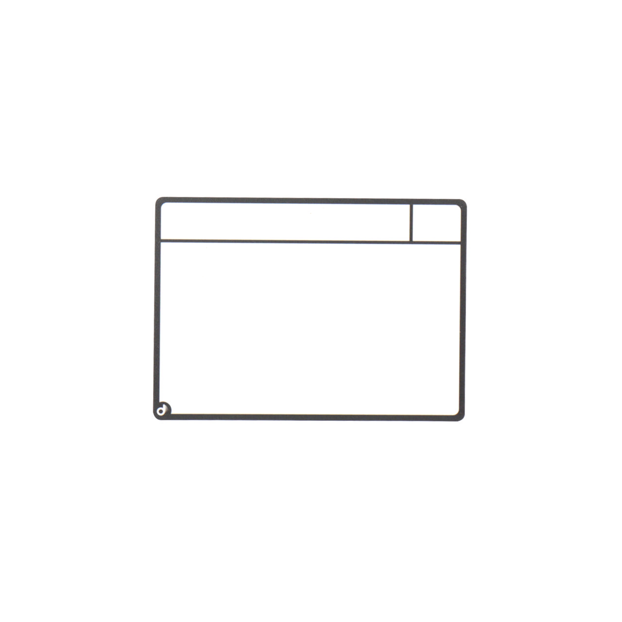 Magneettista tehtäväkorttia, M, 105 x 75 mm