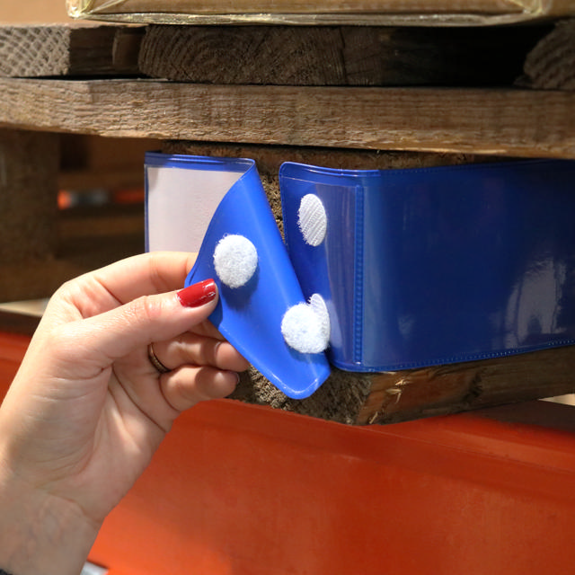 Palletin jalka logistiikka ID-holkki, keskilohko