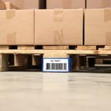 Palletin jalka logistiikka ID-holkki, keskilohko