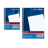 Atlanta-muistikirja, A6, kierresidottu, FSC®