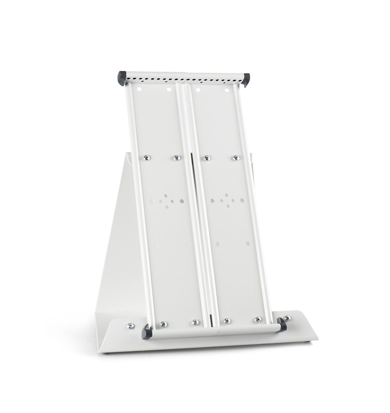 Mounted Empty Tarifold Metal Desk Display Unit, A4, with Side Stops, for 20 Pockets 